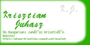 krisztian juhasz business card